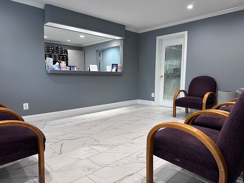 Nova Prosthodontics - waiting room